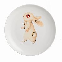 тарелка сумасшедший кролик с часами в Туле