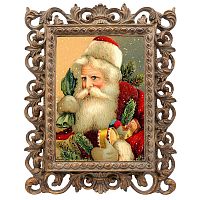 репродукция старинной рождественской гравюры with presents в Туле