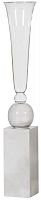ваза настольная crystal circle white middle в Туле