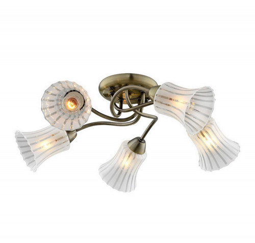 потолочная люстра idlamp nanzen 245/5pf-oldbronze в Туле