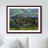 картина: mont sainte-victoire, 1906г. в Туле