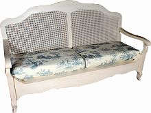 французкая лавочка mobilier de maison сине-белая в Туле