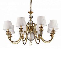 люстра newport 8 от delight collection белая/прозрачная/бронзовая в Туле