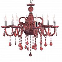 подвесная люстра ideal lux giudecca sp8 rosso в Туле