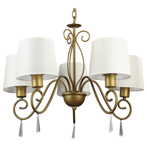 подвесная люстра arte lamp carolina a9239lm-5br в Туле