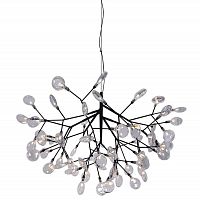 подвесная люстра crystal lux evita sp63 black/transparent в Туле