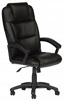 компьютерное кресло tetchair бергамо (крестовина пластик, обивка кож/зам) для руководителя в Туле