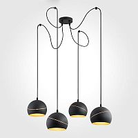 подвесная люстра tk lighting 2221 yoda black orbit в Туле