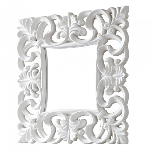 зеркало белое квадратное в резной раме regalo в Туле