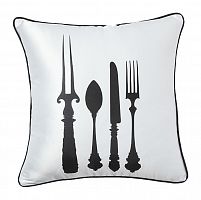 подушка со столовыми приборами tableware white в Туле