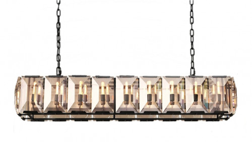 люстра harlow l130 черное основание, прозрачное стекло в Туле