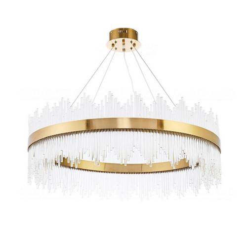 люстра stripglass 65 латунь, прозрачное стекло в Туле