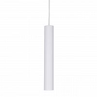 подвесной светодиодный светильник ideal lux ultrathin sp1 small round bianco в Туле