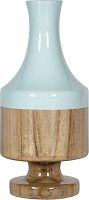 ваза настольная rustic chic blue wood в Туле