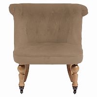 кресло amelie french country chair светло-коричневое в Туле