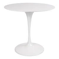 стол eero saarinen style tulip table top mdf d80 глянцевый белый в Туле