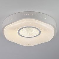 потолочный светодиодный светильник eurosvet shine 40011/1 led белый в Туле