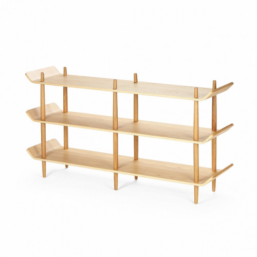 стеллаж bentwood двойной светло-коричневый в Туле