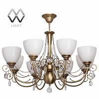 подвесная люстра mw-light фелиция 347016608 белая в Туле