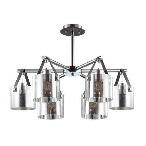 потолочная люстра lumion valarie 3716/6c дымчатая в Туле