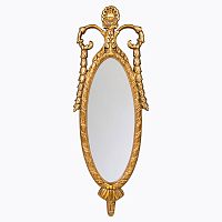 зеркало узкое золотое в виде амфоры офелия в Туле