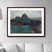картина: rocky peak, 1875г. в Туле