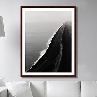 картина: black sand beach, iceland в Туле