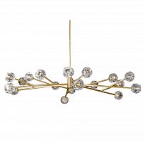 люстра boule de cristal d150 латунь, прозрачное стекло в Туле