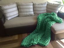 плед нежность зелёный большой в Туле