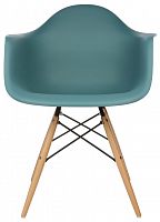 стул klassic premium daw бирюзовый (eames style) в Туле