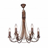 подвесная люстра toplight lucinda tl7350d-06br в Туле