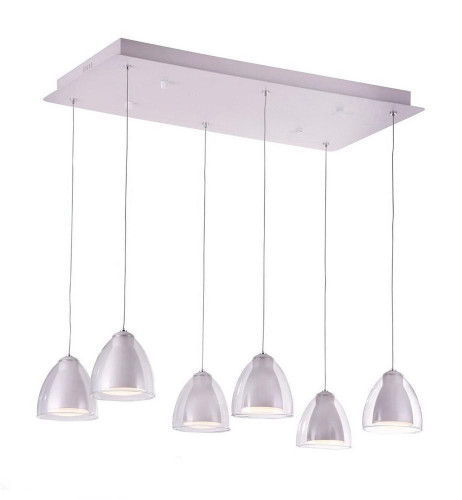 подвесная люстра idlamp mirella 394/6-ledwhite в Туле