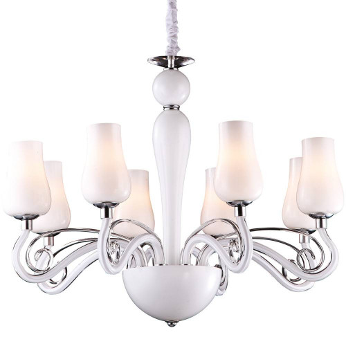 подвесная люстра arte lamp biancaneve a8110lm-8wh в Туле