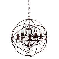 люстра foucault's orb crystal (64*60*50) коричневая в Туле