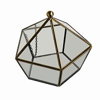 флорариум стеклянный в винтажном стиле diamond shape в Туле