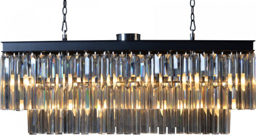 люстра odeon l110 black&glass чёрная, прозрачная в Туле