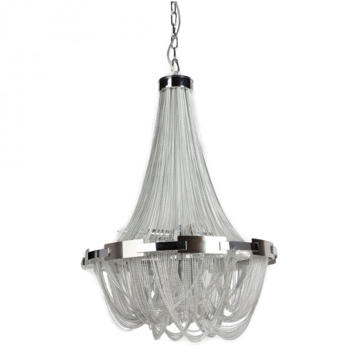 люстра firenzo серебро, прозрачная в Туле