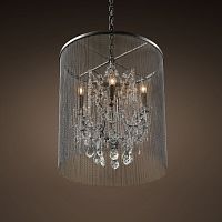 люстра vaille от delight collection никель в Туле