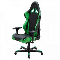 кресло геймерское dxracer racing черно-зеленое в Туле