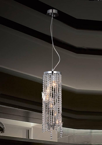подвесной светильник crystal lux bloom sp chrome в Туле