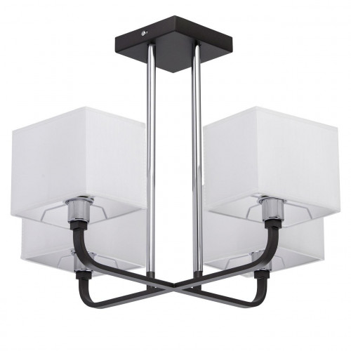 потолочная люстра mw-light прато 5 101011904 белая в Туле