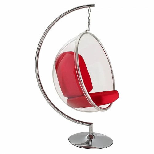 кресло bubble chair with stand красное в Туле