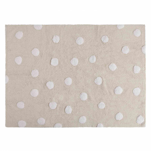 ковер polka dots бежевый-белый в Туле