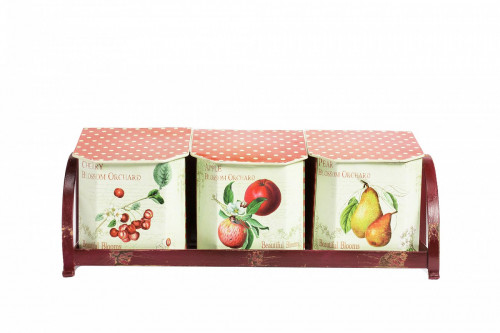 набор емкостей для хранения на подставке fruits в Туле